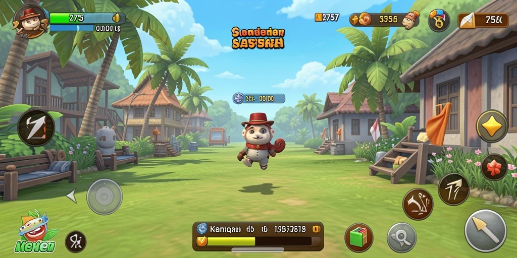 Tampilan menarik dari gameplay <strong>2757</strong> menampilkan keseruan permainan.