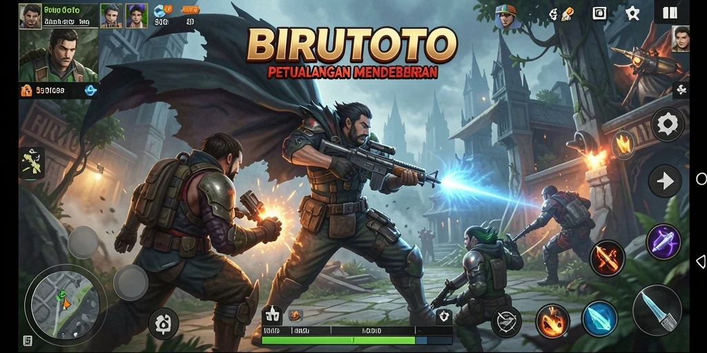 Gameplay mendebarkan di BIRUTOTO dengan aksi cepat.