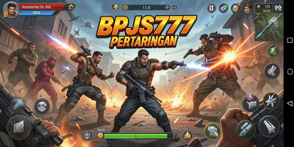 Tampilan gameplay menarik dari BPJS777 dalam pertarungan seru dan dinamis.