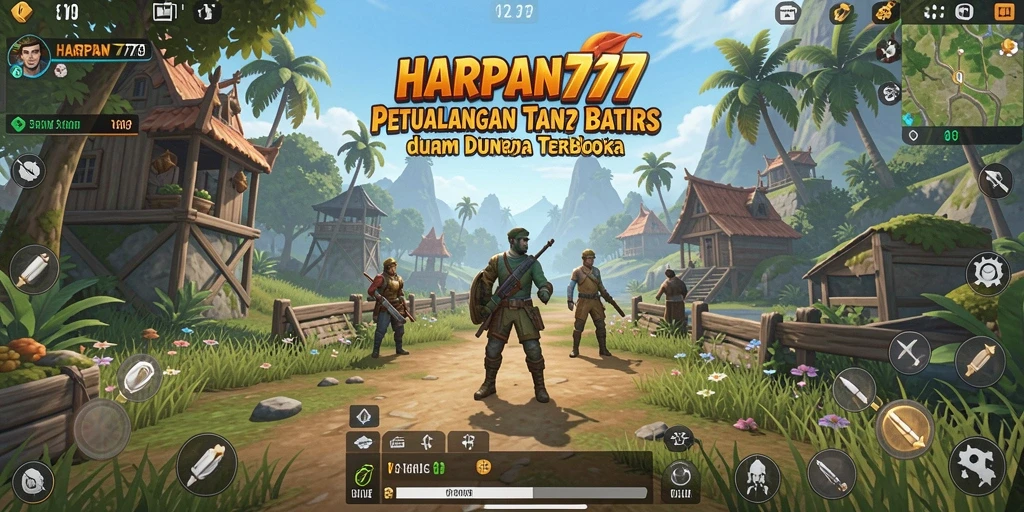 Gameplay seru di dunia terbuka HARAPAN777.