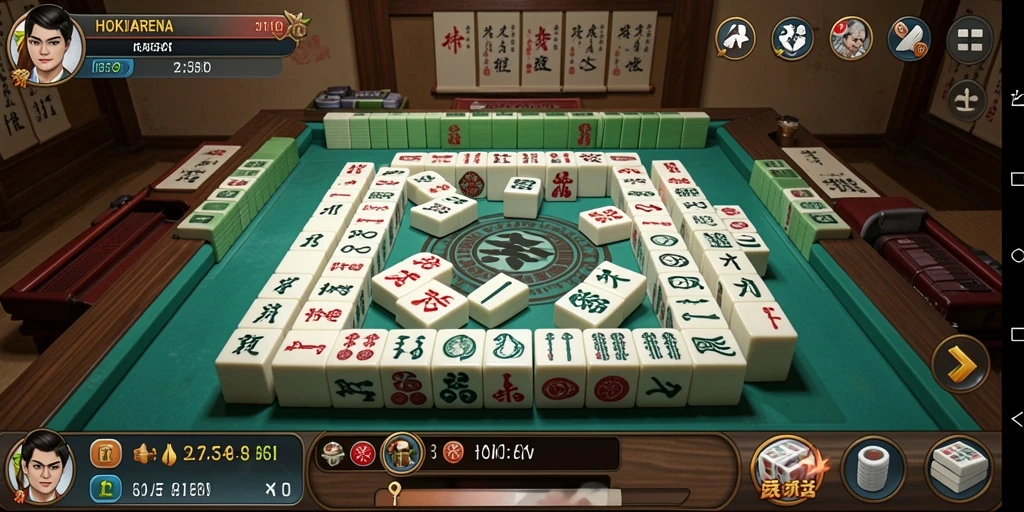 Tampilan gameplay HOKIARENA yang menegangkan dan penuh strategi.