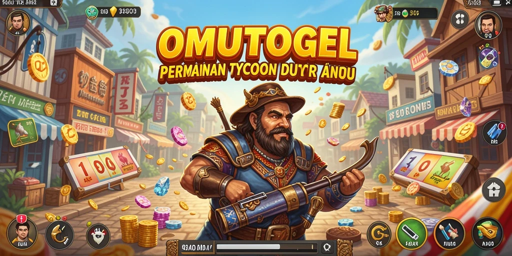 Tampilan gameplay menarik dari OMUTOGEL yang penuh strategi.