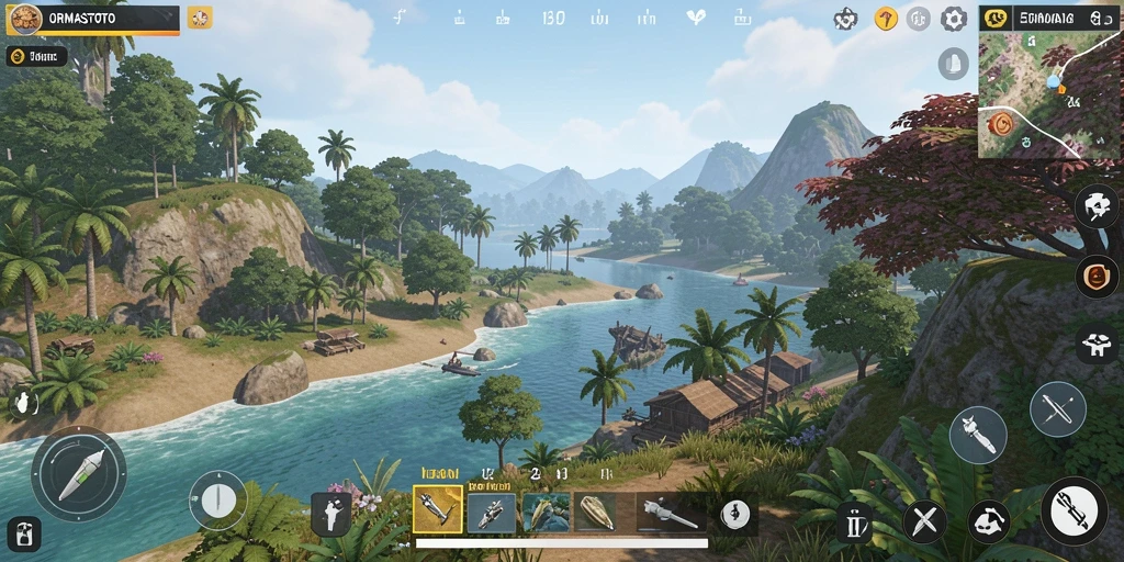 Gameplay ORMASTOTO yang imersif di dunia terbuka.