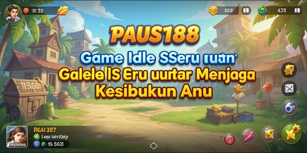 Screenshot PAUS188 menunjukkan gameplay menarik dengan pengelolaan sumber daya.