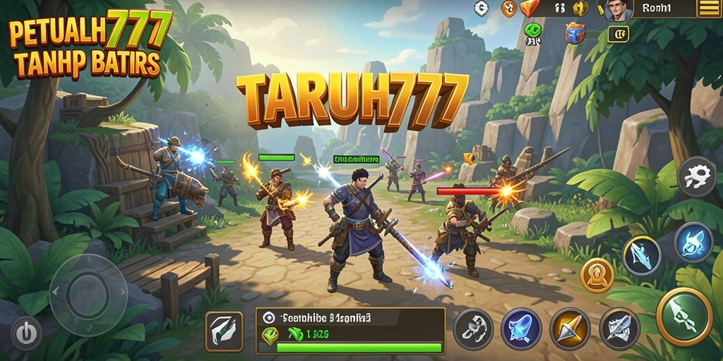 Tampilan gameplay TARUH777 yang menakjubkan dalam dunia terbuka.