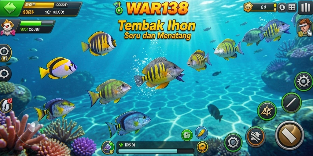Gameplay seru dalam WAR138 menembak ikan.